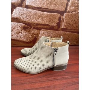 Time and Tru sand suede booties